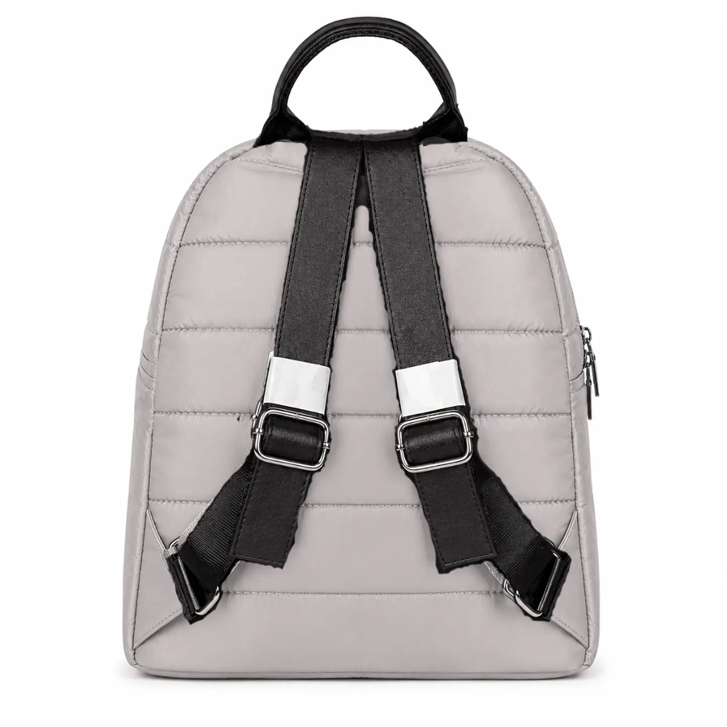 Mochila Puff Gris 3