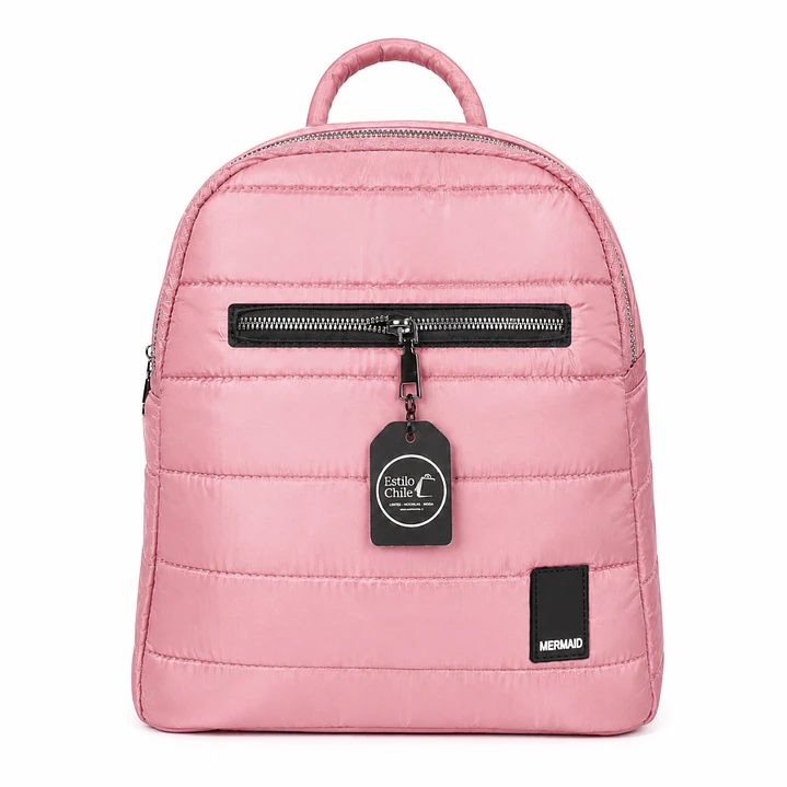 Mochila Puff Rosa 2