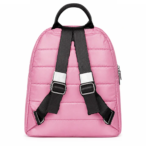 Mochila Puff Rosa 3