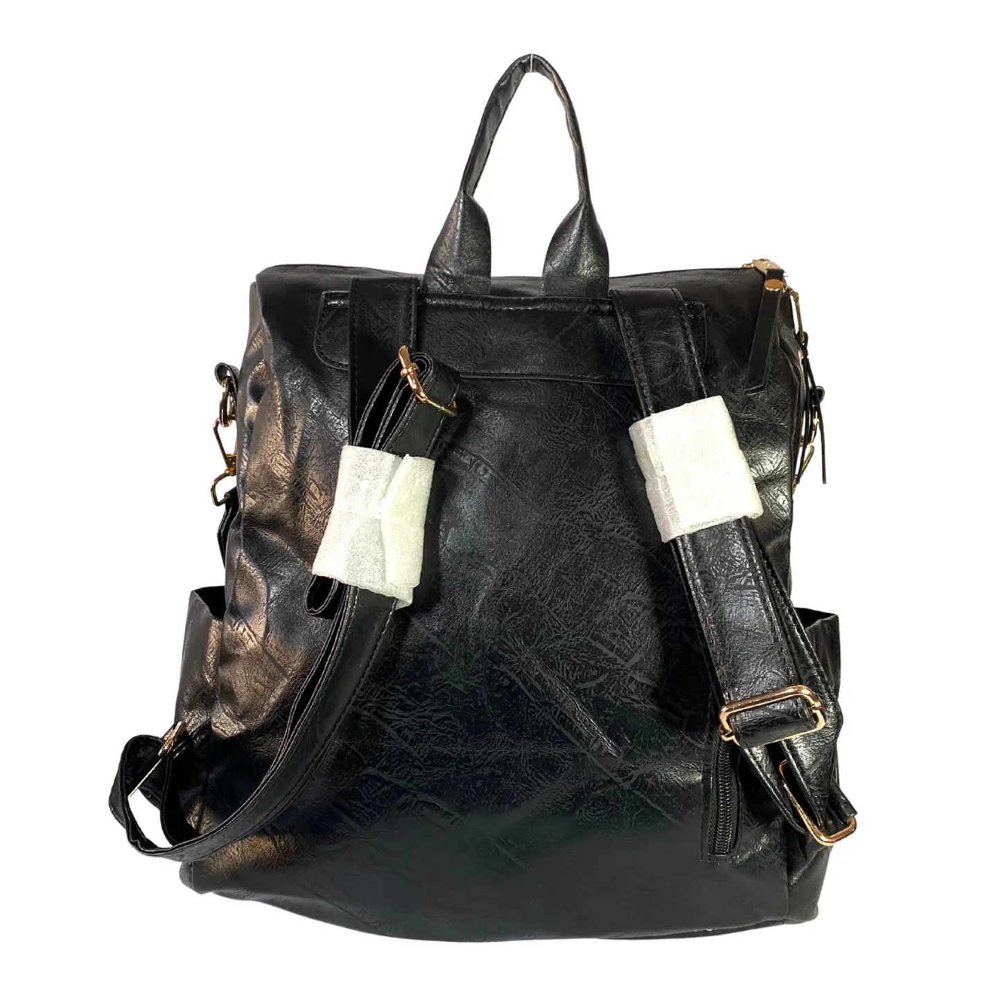 Mochila y Cartera Impermeable Negra (Con capacidad para Pc 14