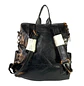 Mochila y Cartera Impermeable Negra (Capacidad Pc 14