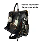 Mochila y Cartera Impermeable Negra (Con capacidad para Pc 14