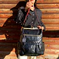 Mochila y Cartera Impermeable Negra (Con capacidad para Pc 14