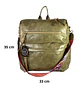 Mochila y Cartera Impermeable Verde (Capacidad Pc 14