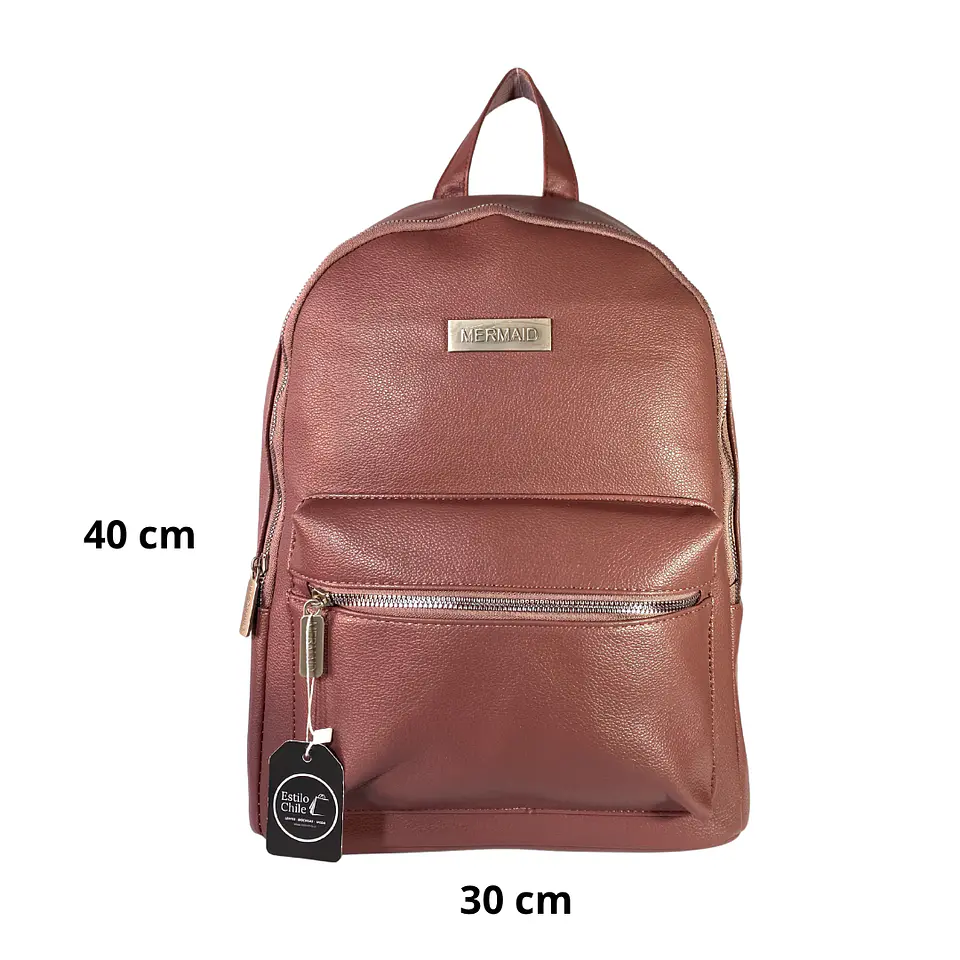 Mochila Impermeable Rosa (Capacidad Pc 15