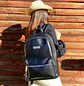 Mochila Impermeable Negra (Capacidad Pc 15