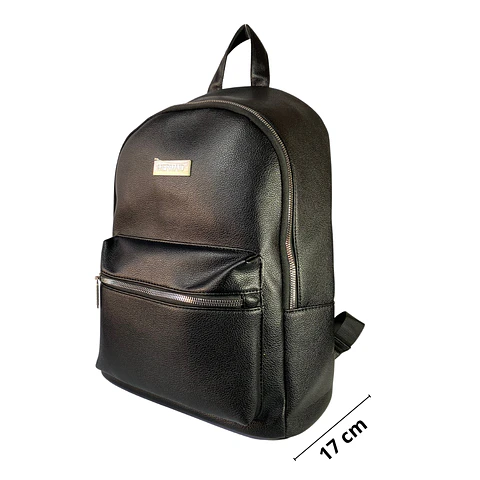Mochila Impermeable Negra (Capacidad Pc 15