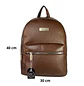 Mochila Impermeable Café (Capacidad Pc 15