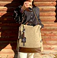 Mochila y Cartera Antirrobo Beige Mujer - Miniatura 3