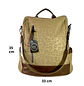 Mochila y Cartera Antirrobo Beige Mujer - Miniatura 4