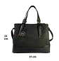 Cartera Negra Mujer - Miniatura 5