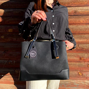 Cartera Negra Mujer
