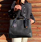Cartera Negra Mujer - Miniatura 2