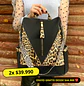 Mochila y Cartera Antirrobo Animal Print Negra - Miniatura 1