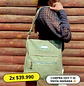 Bolso Eco Cuero Verde - Miniatura 1