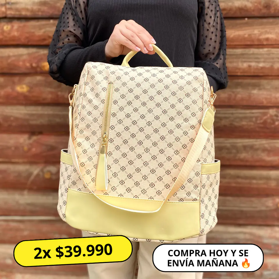 Mochila y Cartera Antirrobo 1