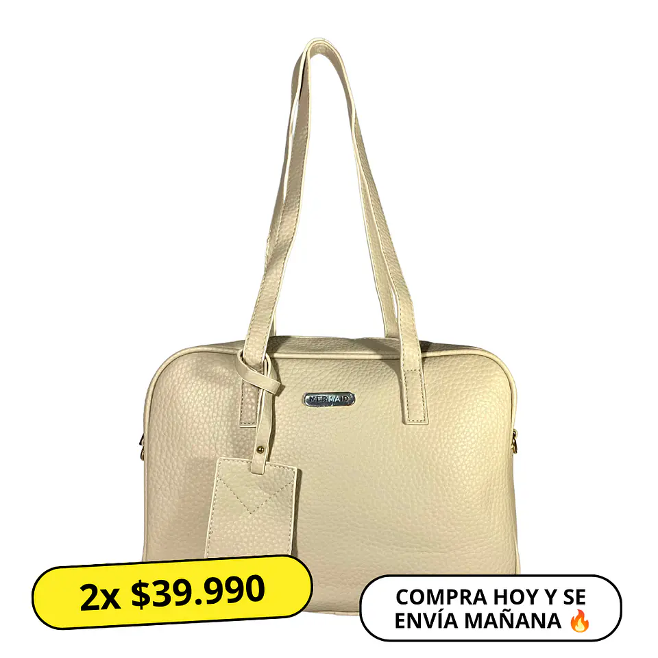 Cartera Maletín Eco Cuero (capacidad para Pc 14