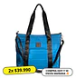 Bolso Tote puff azul (Capacidad para Pc 14