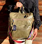 Mochila y Cartera Impermeable Verde (Capacidad Pc 14