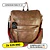 Mochila y Cartera Impermeable Café Oscuro (Capacidad Pc 14