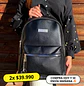 Mochila Impermeable Negra (Capacidad Pc 15