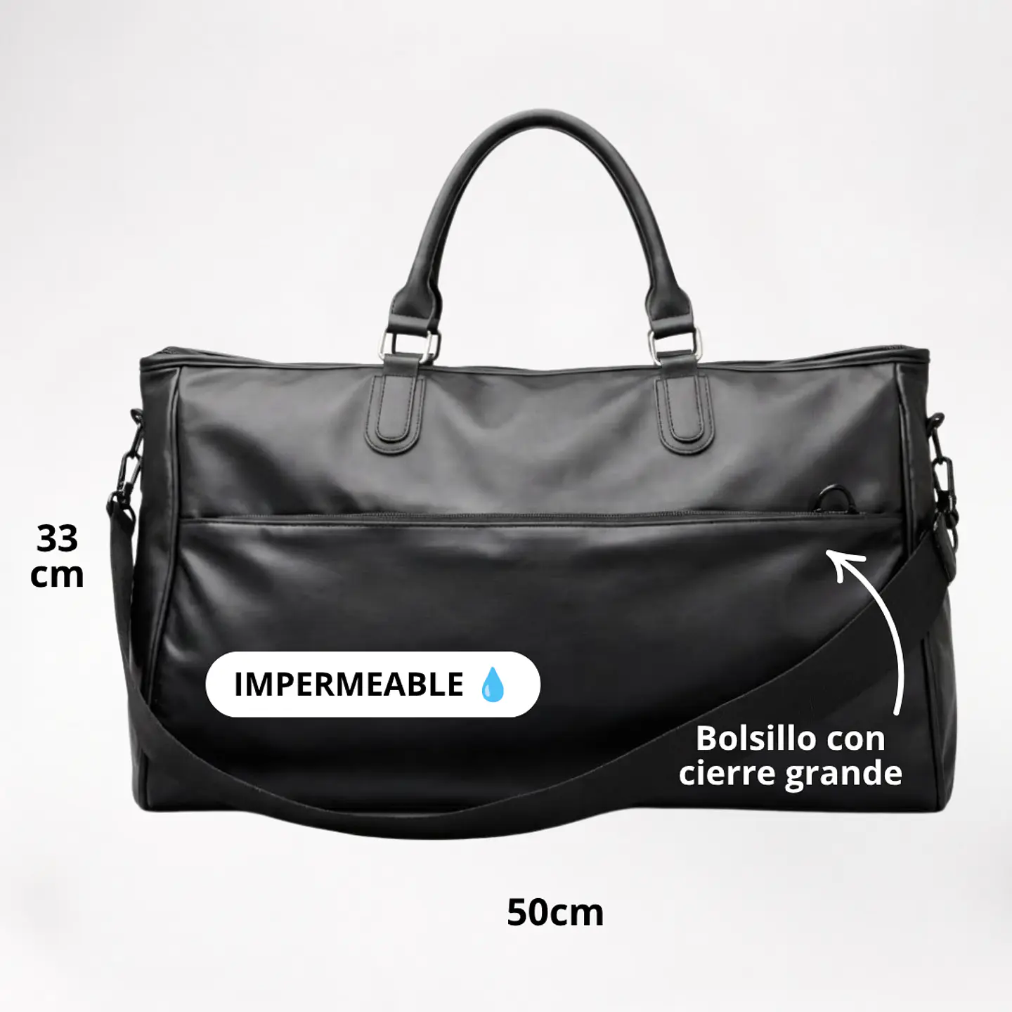 Bolso de Lujo Hombre Impermeable 40L 9