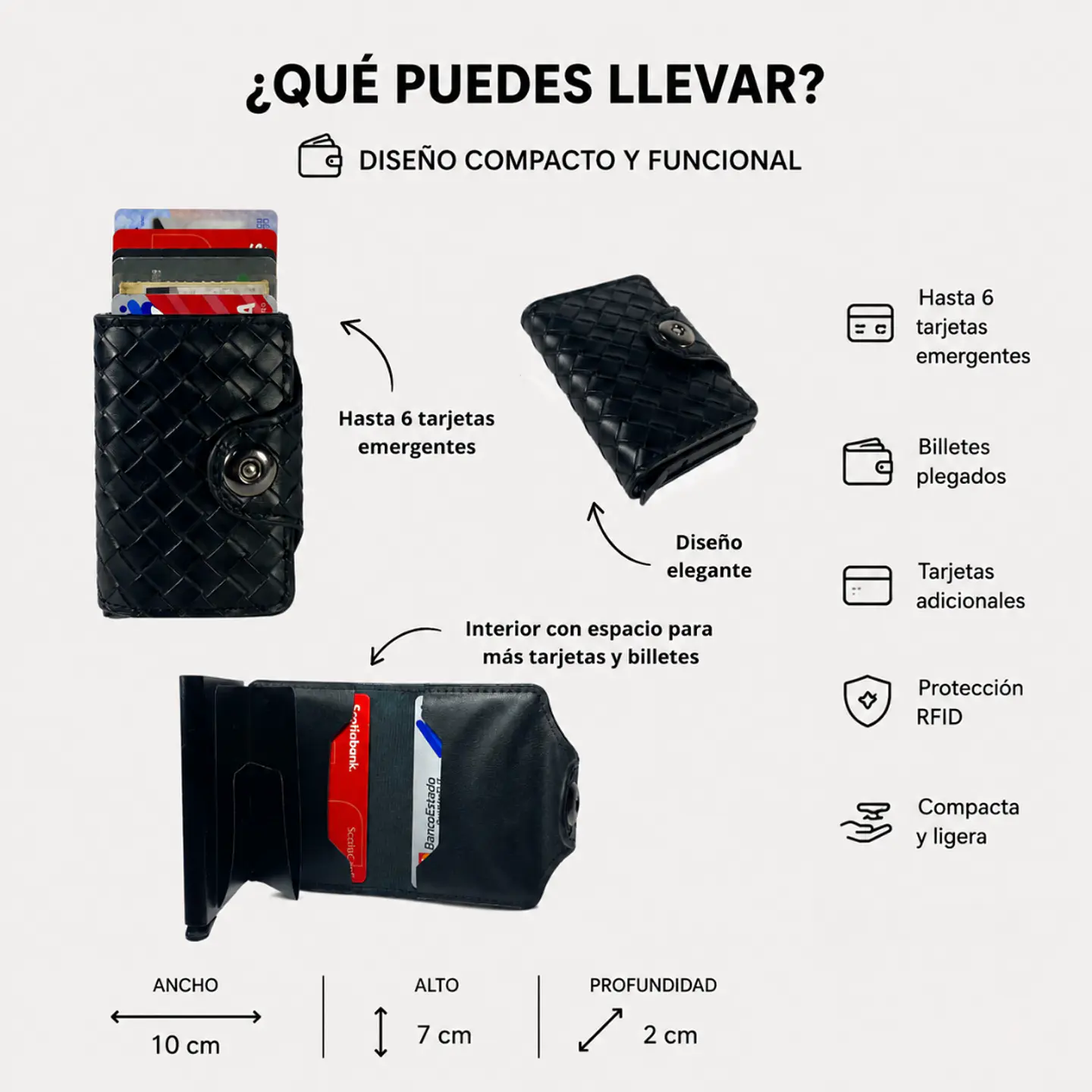 Pack Hombre: Bolso de Lujo 40L + Billetera Viral  8