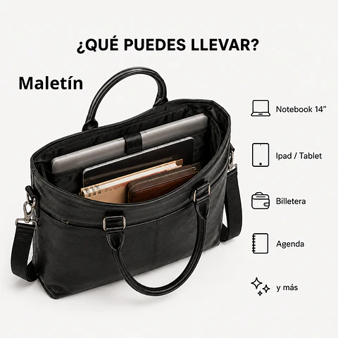 Pack Hombre: Maletín Pc 14