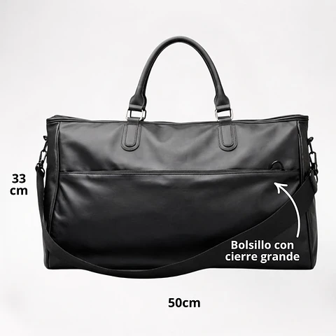 Pack Premium: Bolso de Lujo 40L + Maletín + Billetera Viral + Envío Gratis 🔥 3