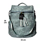 Mochila y Cartera Antirrobo de Jeans Azul Mujer - Miniatura 3