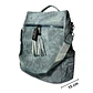 Mochila y Cartera Antirrobo de Jeans Azul Mujer - Miniatura 4