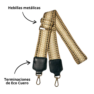 Straps Beige Gran Calidad