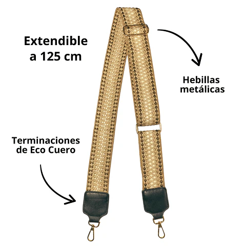 Straps Beige Gran Calidad 3