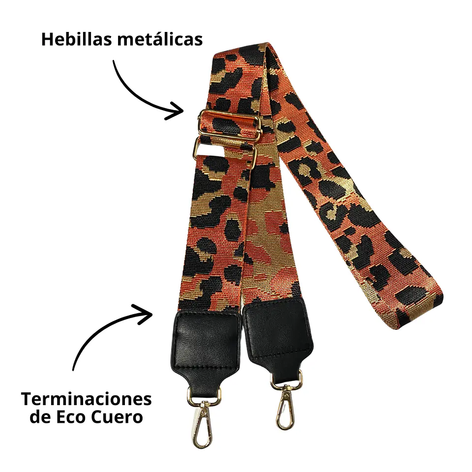 Straps Animal Print Gran Calidad 2