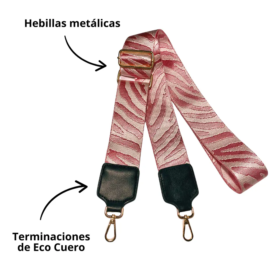 Straps Rosado Gran Calidad 2