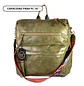 Mochila y Cartera Impermeable Verde (Capacidad Pc 14