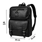Mochila Impermeable Eco Cuero (Capacidad Pc hasta 16