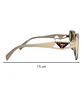 Lentes de Sol Premium Prada AAA Crema Mujer - Miniatura 3