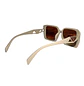 Lentes de Sol Premium Prada AAA Crema Mujer - Miniatura 4