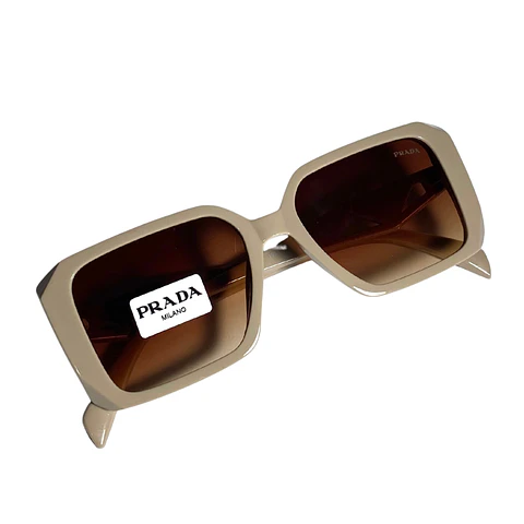 Lentes de Sol Premium Prada AAA Crema Mujer 5