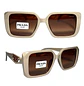 Lentes de Sol Premium Prada AAA Crema Mujer - Miniatura 6