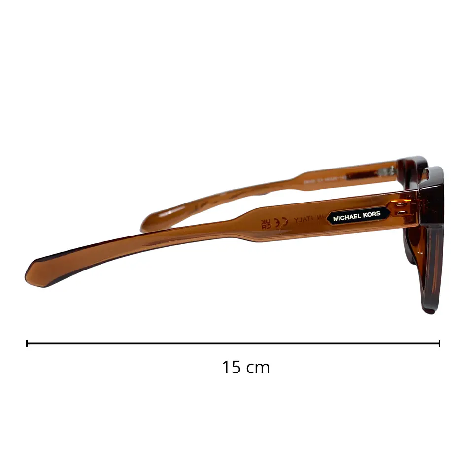 Lentes de Sol Premium MK AAA Café Unisex  3