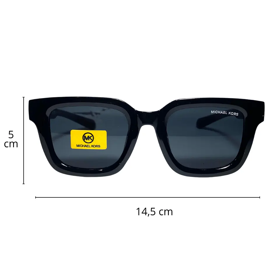 Lentes de Sol Premium MK AAA Negro Unisex  2