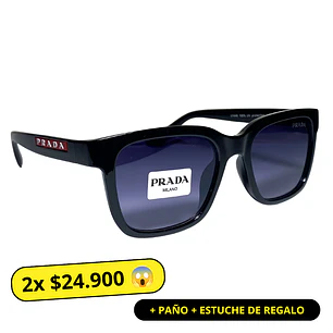 Lentes de Sol Premium AAA Negro Unisex 