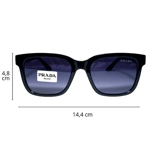 Lentes de Sol Premium AAA Negro Unisex  2
