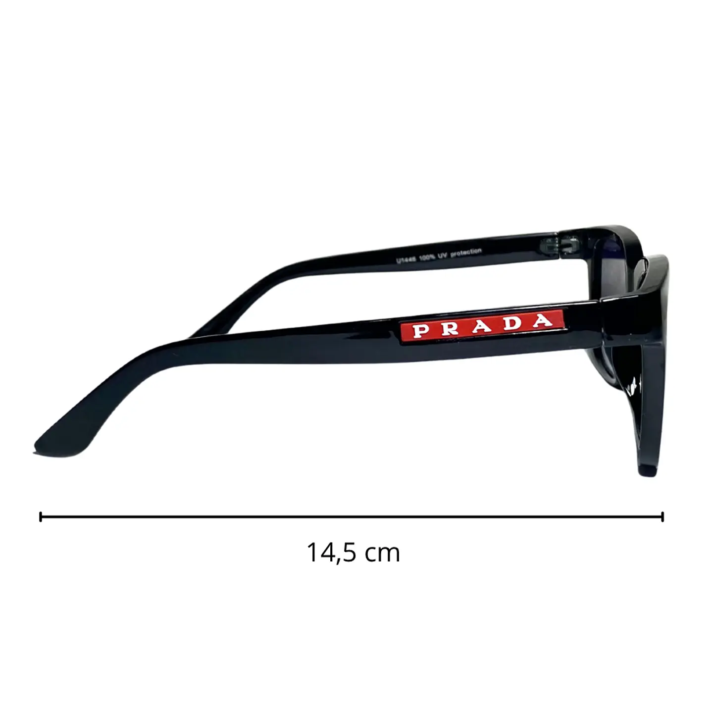 Lentes de Sol Premium AAA Negro Unisex  3