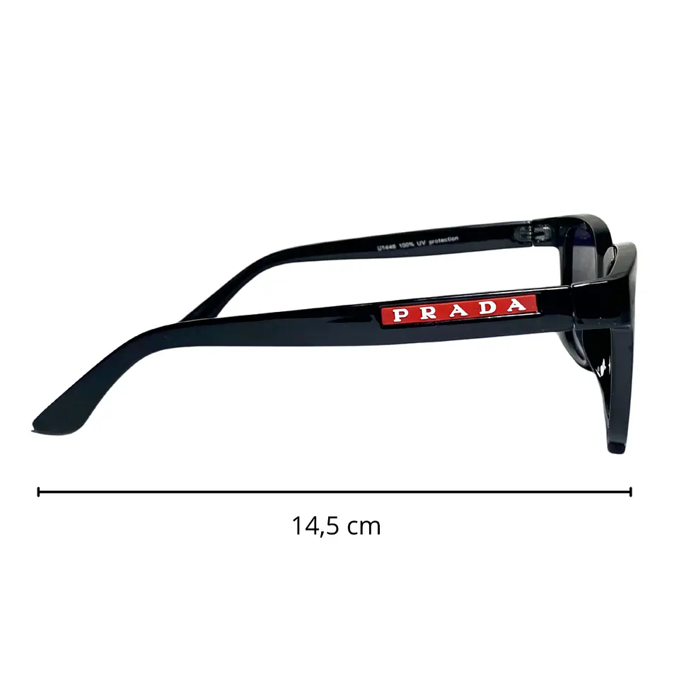 Lentes de Sol Premium AAA Negro Unisex  3