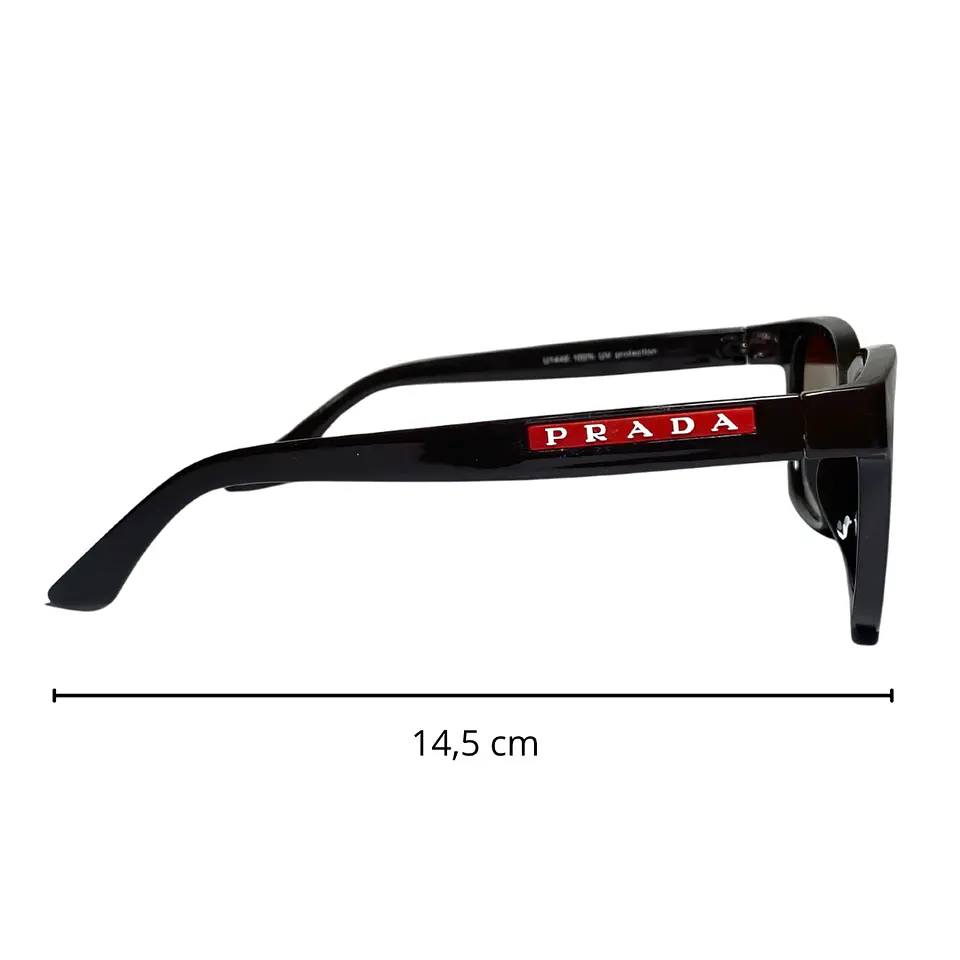 Lentes de Sol Premium AAA Café Unisex  3
