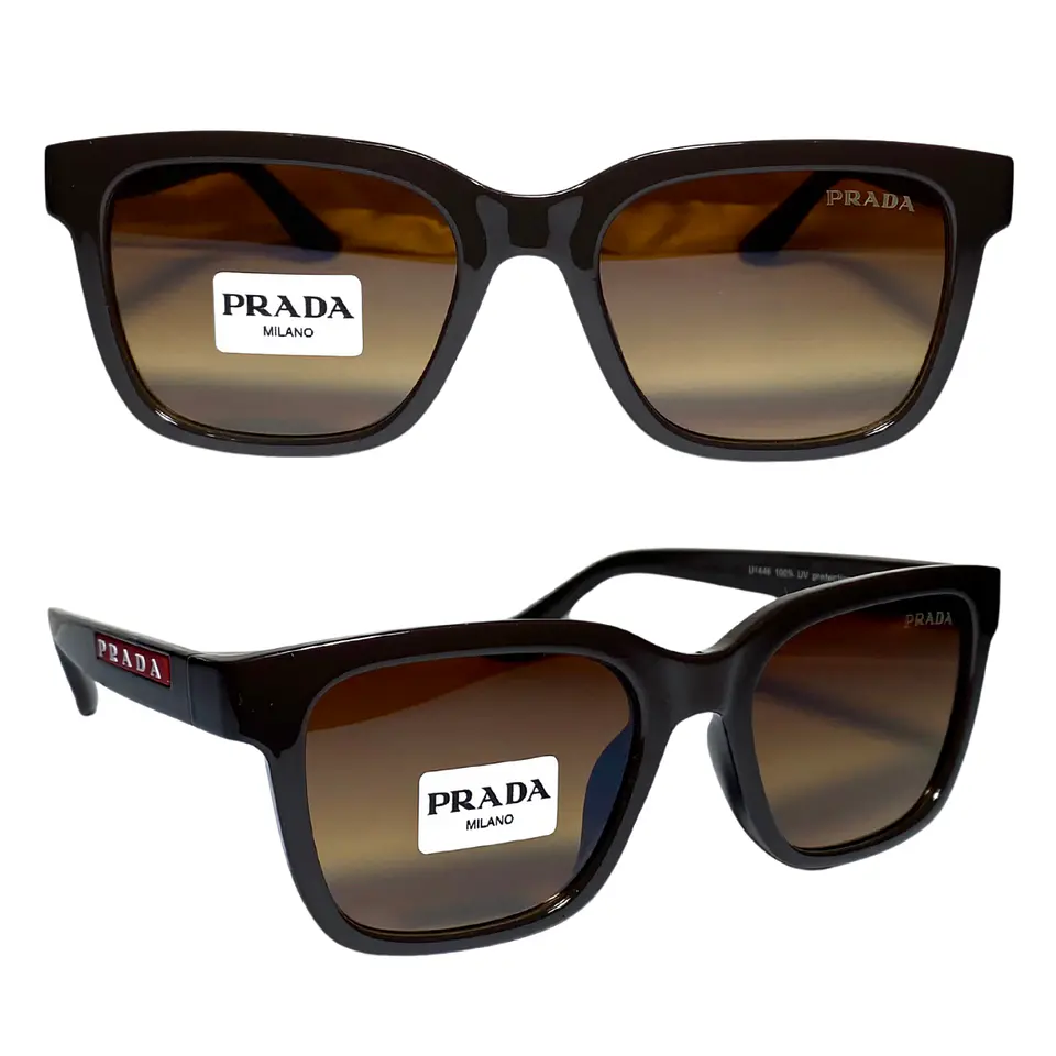 Lentes de Sol Premium AAA Café Unisex  6
