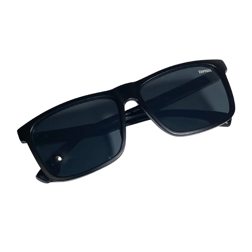 Lentes de Sol Premium AAA Ferrari Negro Hombre 5